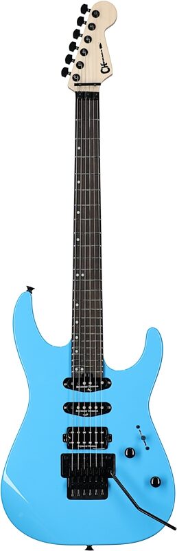 Charvel Pro-Mod DK24 HSS FR E Electric Guitar, Infinity Blur, Full Straight Front