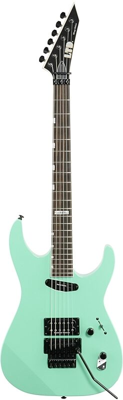 ESP LTD Mirage Deluxe 87 Electric Guitar, Turquoise, Full Straight Front