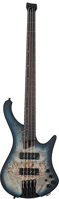 Ibanez EHB1500 Bass Guitar (with Gig Bag), Cosmic Blue, Full Straight Front