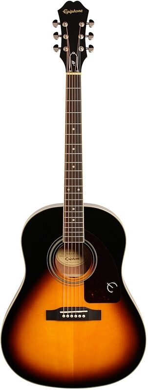 Epiphone J45 Studio Solid Top Acoustic Guitar, Vintage Sunburst, Full Straight Front