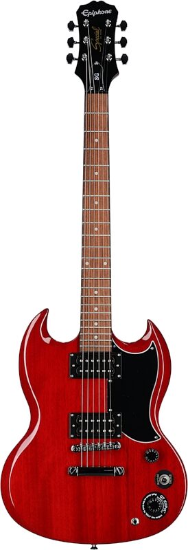 Epiphone SG Special Electric Guitar, Cherry, Full Straight Front