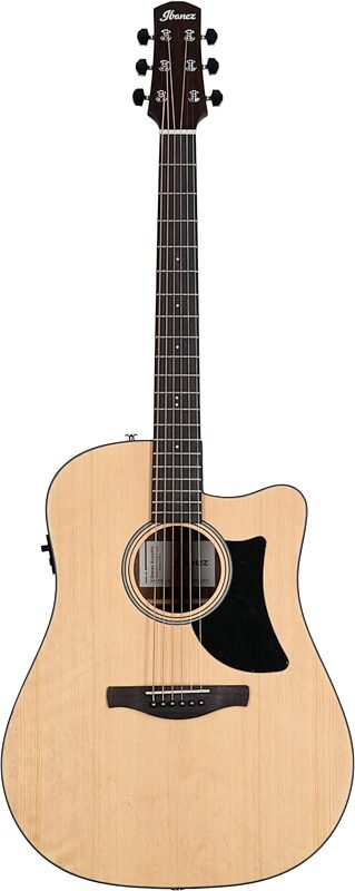 Ibanez AAD50CE Artwood Advanced Acoustic-Electric Guitar, Low Gloss, Full Straight Front