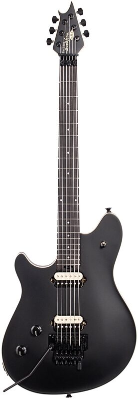 EVH Eddie Van Halen Wolfgang Special Electric Guitar, Left-Handed, Stealth Black, Full Straight Front