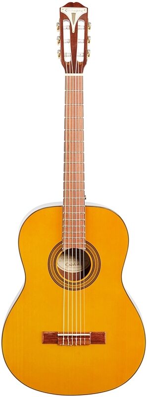 Epiphone PRO-1 Classic Nylon-String Classical Acoustic Guitar, Natural, Full Straight Front