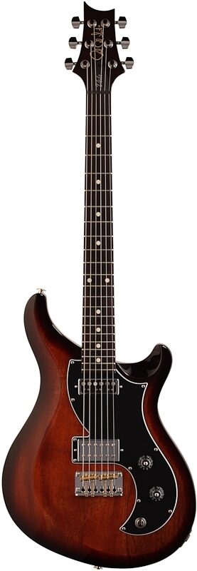 PRS Paul Reed Smith S2 Vela Electric Guitar, Dot Inlays (with Gig Bag), Tobacco Sunburst, Full Straight Front