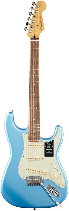 Fender Player Plus Stratocaster Electric Guitar, Pao Ferro Fingerboard, Opal Spark, Full Straight Front