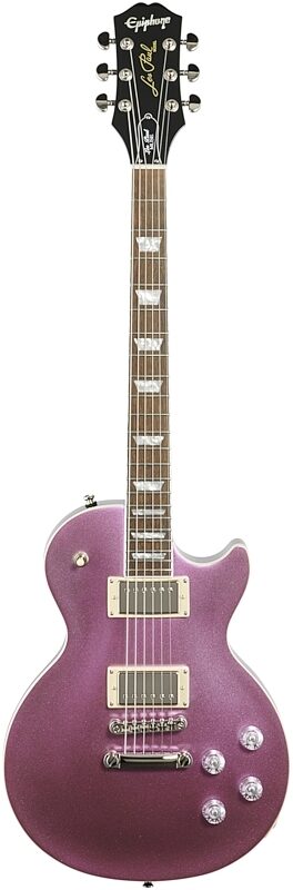 Epiphone Les Paul Muse Electric Guitar, Purple Passion Metallic, Full Straight Front