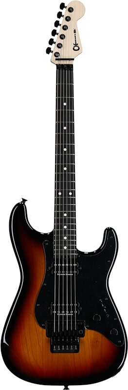 Charvel Pro Mod SC1 Electric Guitar, with Ebony Neck, 3-Tone Sunburst, Full Straight Front