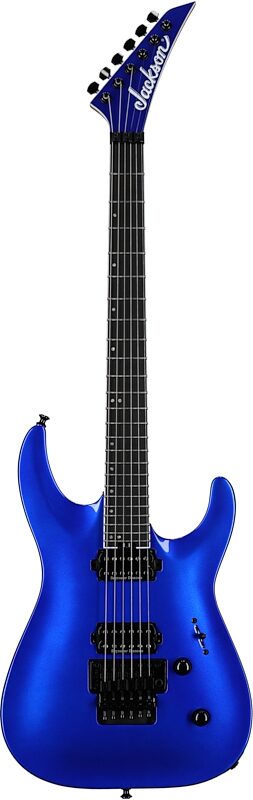 Jackson Pro Plus Series DKA Electric Guitar (with Gig Bag), Indigo Blue, Full Straight Front