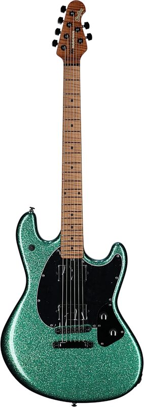 Ernie Ball Music Man StingRay HT Electric Guitar (with Case), Mono Mystique, Full Straight Front