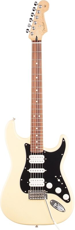 Fender Player Stratocaster HSH Pau Ferro Electric Guitar, Buttercream, Full Straight Front
