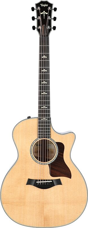 Taylor 614ce V-Class Acoustic-Electric Guitar (with Case), New, Full Straight Front