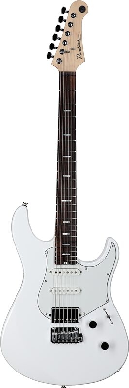 Yamaha Pacifica Standard Plus PACS+12 Electric Guitar, Rosewood Fingerboard (with Gig Bag), Shell White, Full Straight Front