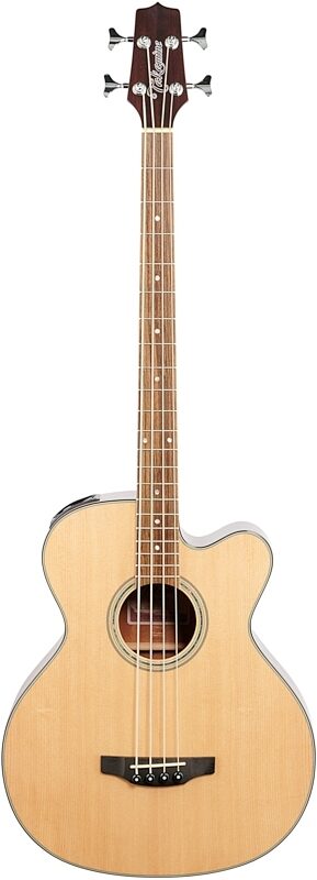 Takamine GB-30CE Acoustic-Electric Bass, Natural, Full Straight Front