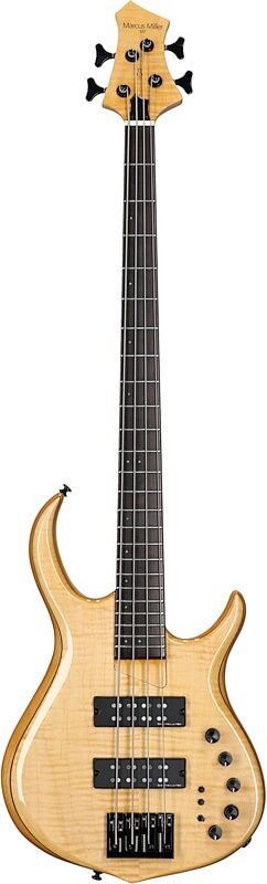 Sire Marcus Miller M7 Electric Bass Guitar, 4-String, Natural, Full Straight Front