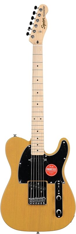 Squier Affinity Telecaster Electric Guitar, Maple Fingerboard, Butterscotch Blonde, USED, Blemished, Full Straight Front