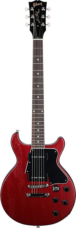 Gibson Rick Beato Les Paul Special Double Cut Electric Guitar (with Case), Sparkling Burgundy, Full Straight Front