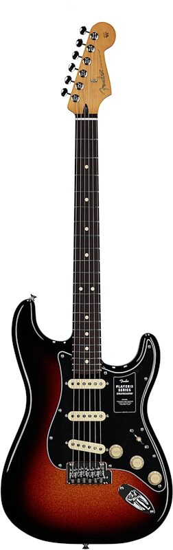 Fender Player II Stratocaster Electric Guitar, with Rosewood Fingerboard, Sparkle 3-Tone Sunburst, Open Box (Very Good), Full Straight Front