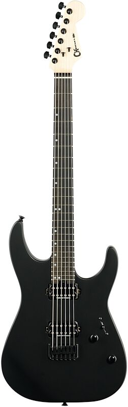 Charvel Pro-Mod DK24 HH HT Electric Guitar, with Ebony Fingerboard, Satin Black, USED, Blemished, Full Straight Front