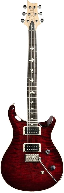 PRS Paul Reed Smith CE24 Electric Guitar (with Gig Bag), Fire Red Burst, Full Straight Front
