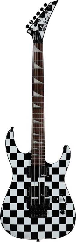 Jackson X Series Soloist SLX DX Electric Guitar, Checkered Past, Full Straight Front