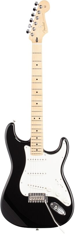Fender Player Stratocaster Electric Guitar (Maple Fingerboard), Black, Full Straight Front