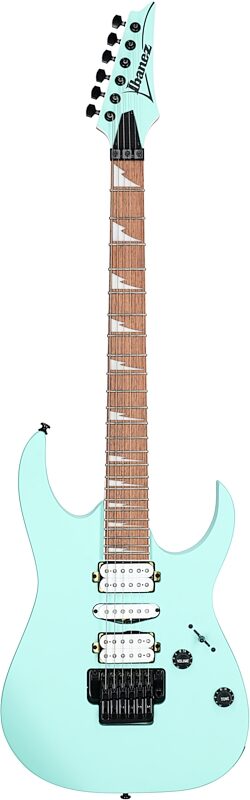 Ibanez RG470DX Electric Guitar, Sea Foam Green Matte, Full Straight Front