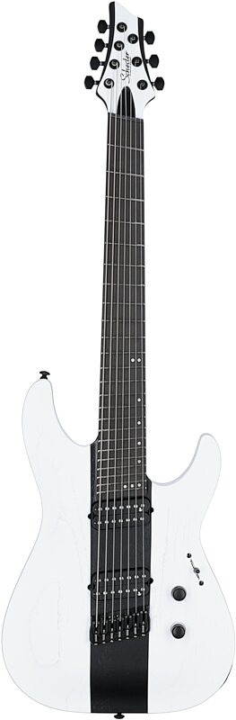 Schecter Rob Scallon C-7 Multi-Scale Electric Guitar, 7-String, Contrasts, Full Straight Front