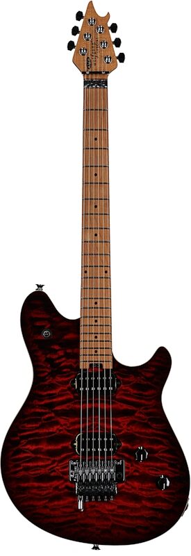 EVH Eddie Van Halen Wolfgang Special Quilted Maple Electric Guitar, Sangria, USED, Scratch and Dent, Full Straight Front