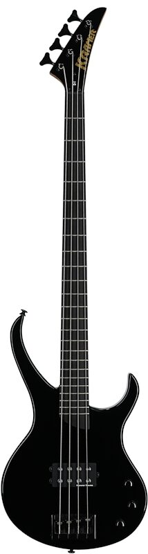 Kramer Disciple D1 Modern Collection Electric Bass, Ebony, Full Straight Front