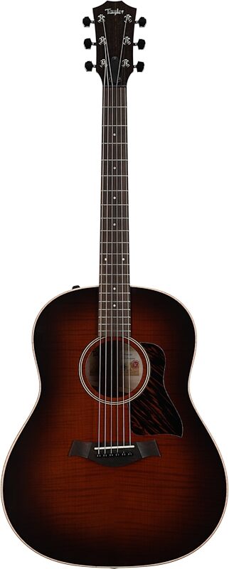 Taylor AD27e American Dream Flametop Acoustic-Electric Guitar (with Case), New, Full Straight Front