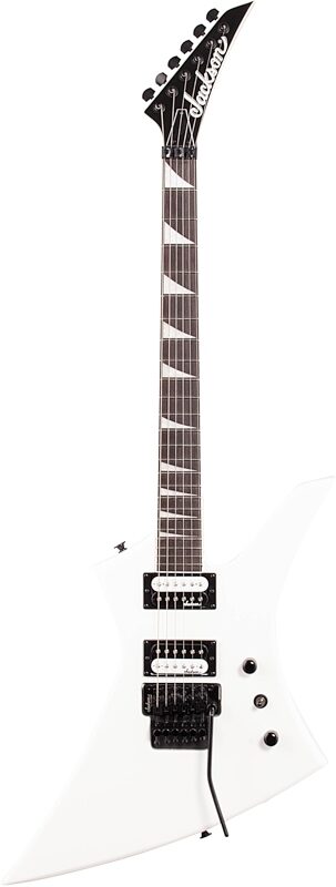 Jackson JS Series Kelly JS32 Electric Guitar, Amaranth Fingerboard, Snow White, Full Straight Front