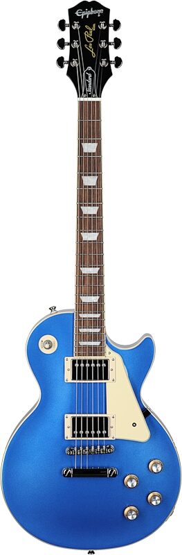 Epiphone Exclusive Les Paul Standard 60s Electric Guitar, Candy Blue, Full Straight Front