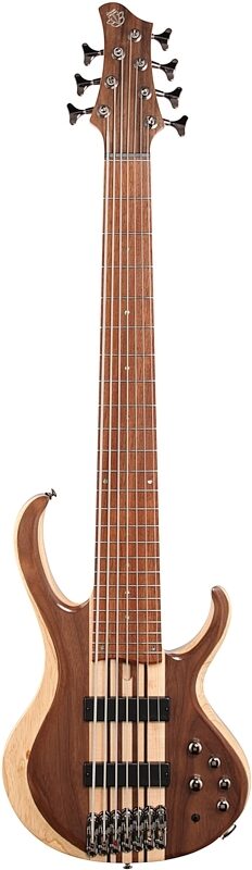 Ibanez BTB747 Bass Workshop Electric Bass, 7-String, Natural Low Gloss, Full Straight Front