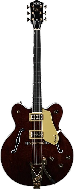 Gretsch G6122TG Players Edition Country Gentleman Electric Guitar (with Case), Walnut, Full Straight Front