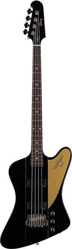 Gibson Rex Brown Thunderbird Electric Bass (with Case), Ebony, Full Straight Front