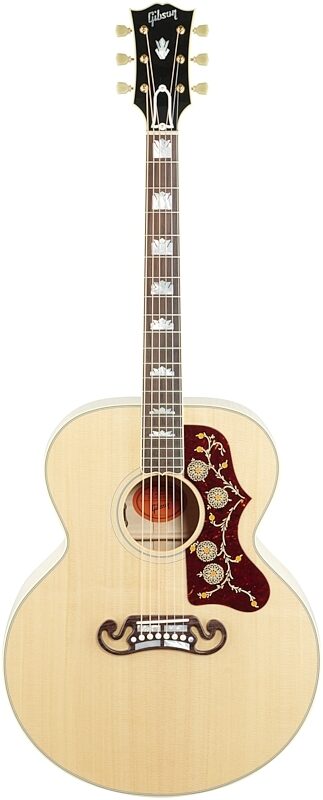 Gibson SJ-200 Original Jumbo Acoustic-Electric Guitar (with Case), Antique Natural, Full Straight Front