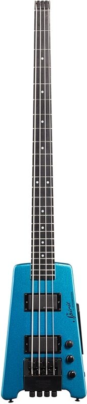 Steinberger Spirit XT-2 Standard Electric Bass (with Gig Bag), Frost Blue, Full Straight Front