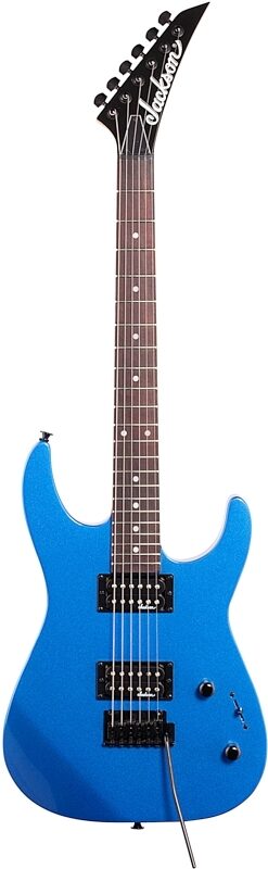 Jackson JS Series Dinky JS11 Electric Guitar, Amaranth Fingerboard, Metallic Blue, Full Straight Front