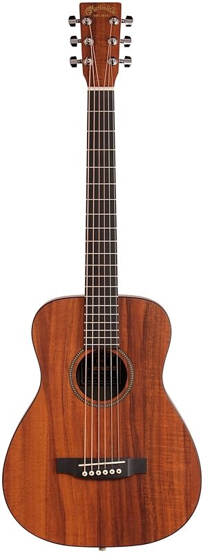 Martin LXK2 Little Martin X Series Koa Acoustic Guitar (with Gig Bag), Natural, Full Straight Front