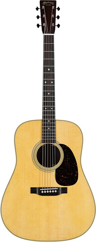 Martin D-28 Satin Acoustic Guitar (with Case), Natural, Serial #2832663, Blemished, Full Straight Front