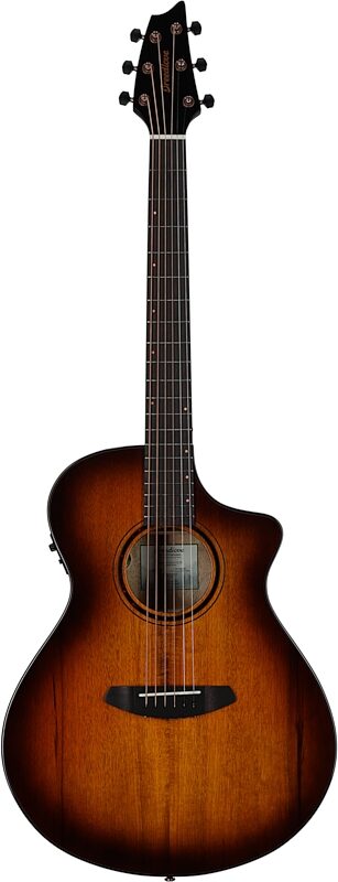 Breedlove ECO Pursuit Exotic S Concert CE Acoustic-Electric Guitar, Myrtlewood, Full Straight Front