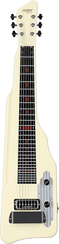 Gretsch G5700 Electromatic Lap Steel Guitar, Vintage White, Full Straight Front
