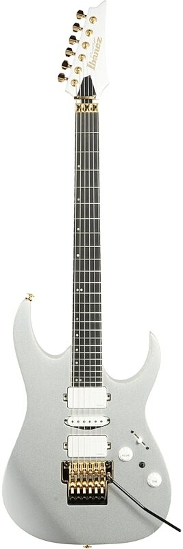 Ibanez Prestige RG5170G Electric Guitar (with Case), Flat Sliver, Full Straight Front