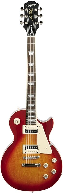 Epiphone Les Paul Classic Electric Guitar, Heritage Cherry Sunburst, Scratch and Dent, Full Straight Front