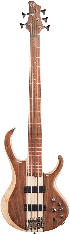 Ibanez BTB745 Electric Bass, 5-String, Natural Low Gloss, Full Straight Front