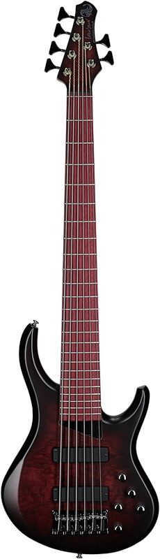 MTD Kingston Andrew Gouche AG-6 Electric Bass, 6-String, Smoky Purple, Full Straight Front