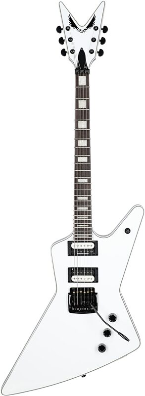 Dean Z Select 24 Kahler Electric Guitar, Classic White, Full Straight Front