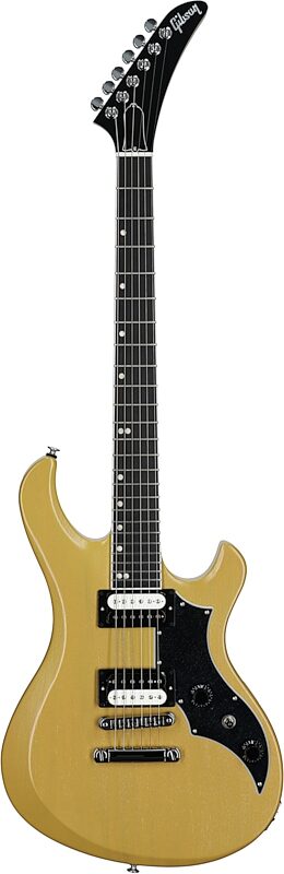 Gibson Victory Electric Guitar (with Case), TV Yellow Satin, Full Straight Front