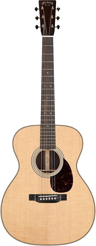 Martin OM-28 Modern Deluxe Orchestra Acoustic Guitar (with Case), New, Full Straight Front